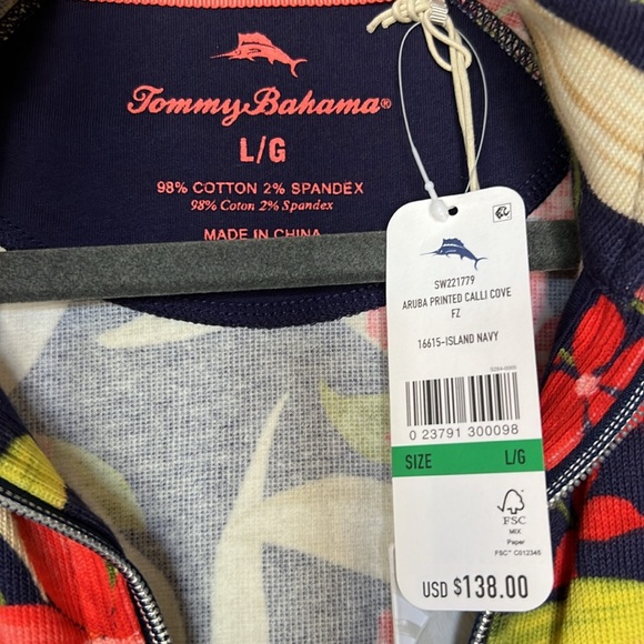 Tommy Bahama floral jacket NWT - Picture 3 of 9